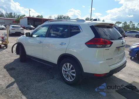 2017 Nissan Rogue Sv z USA, uszkodzony, nr VIN JN8AT2MT3HW389189